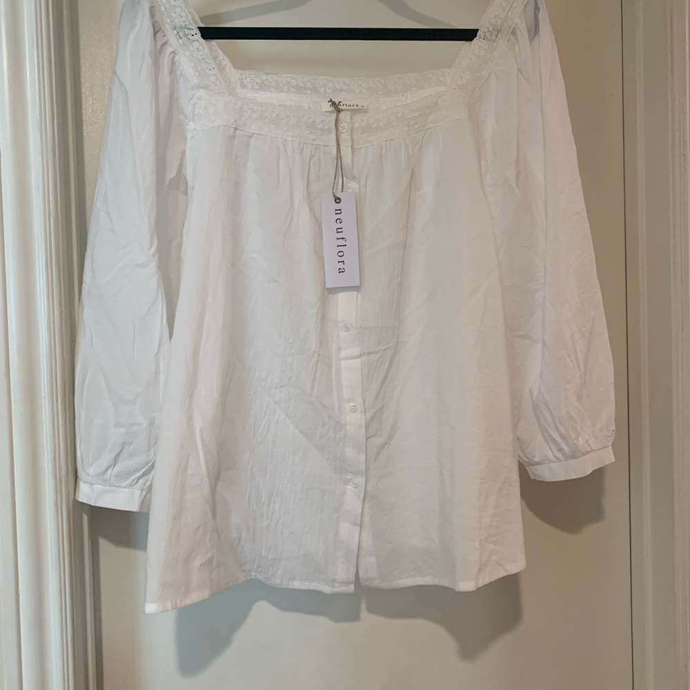 Neuflora White Women's Top
